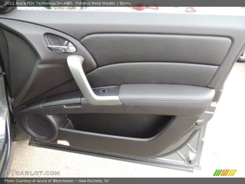 Polished Metal Metallic / Ebony 2011 Acura RDX Technology SH-AWD