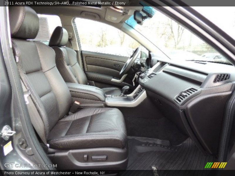 Polished Metal Metallic / Ebony 2011 Acura RDX Technology SH-AWD
