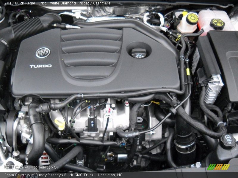  2013 Regal Turbo Engine - 2.0 Liter SIDI Turbocharged DOHC 16-Valve VVT Flex-Fuel ECOTEC 4 Cylinder