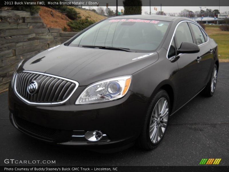 Mocha Bronze Metallic / Ebony 2013 Buick Verano FWD