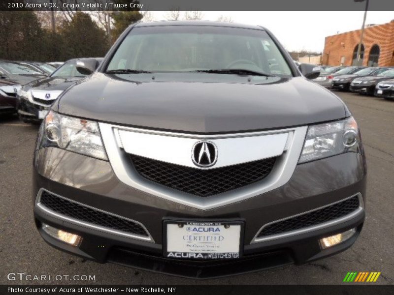 Grigio Metallic / Taupe Gray 2010 Acura MDX