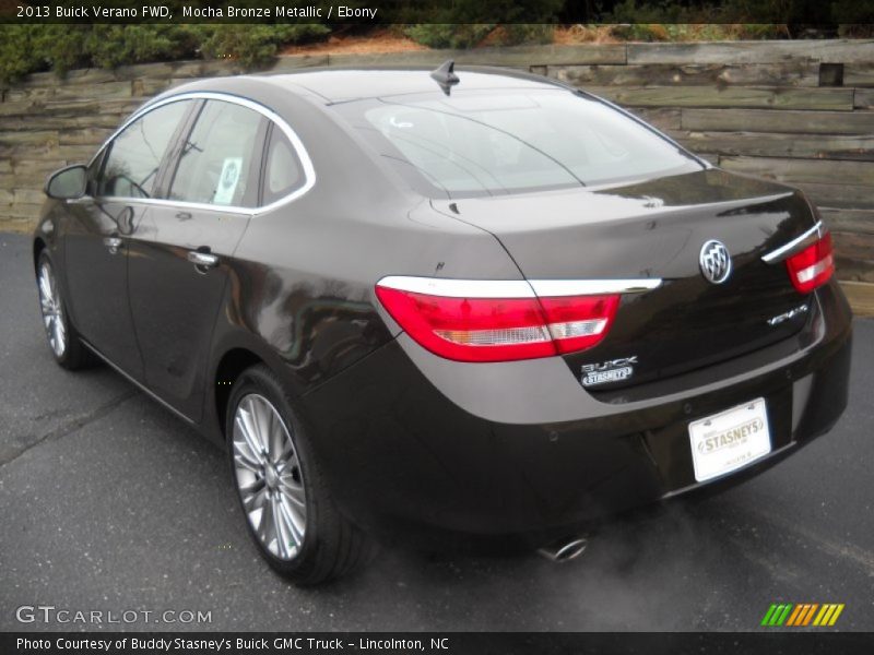 Mocha Bronze Metallic / Ebony 2013 Buick Verano FWD
