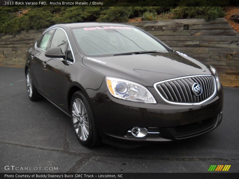Mocha Bronze Metallic / Ebony 2013 Buick Verano FWD