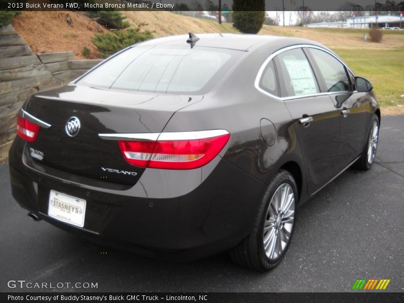 Mocha Bronze Metallic / Ebony 2013 Buick Verano FWD