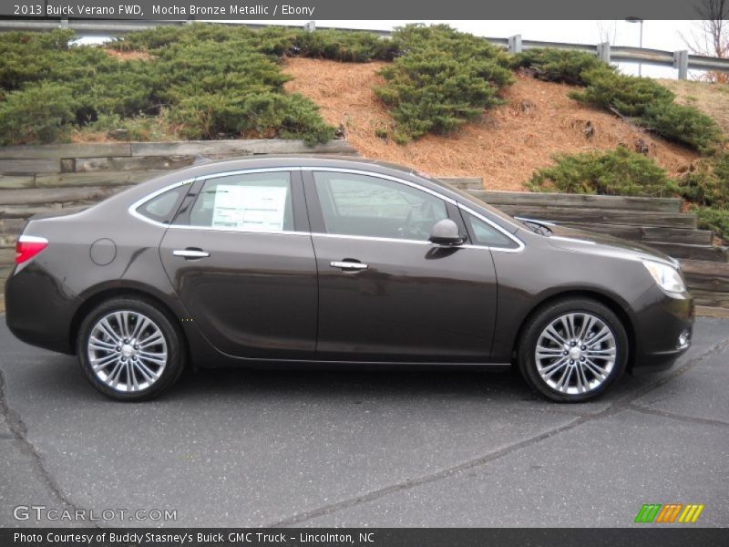 Mocha Bronze Metallic / Ebony 2013 Buick Verano FWD