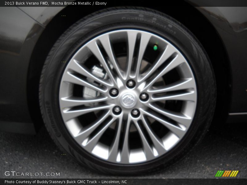 Mocha Bronze Metallic / Ebony 2013 Buick Verano FWD