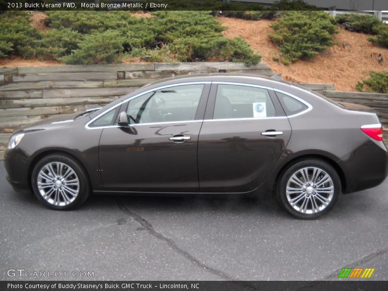 Mocha Bronze Metallic / Ebony 2013 Buick Verano FWD