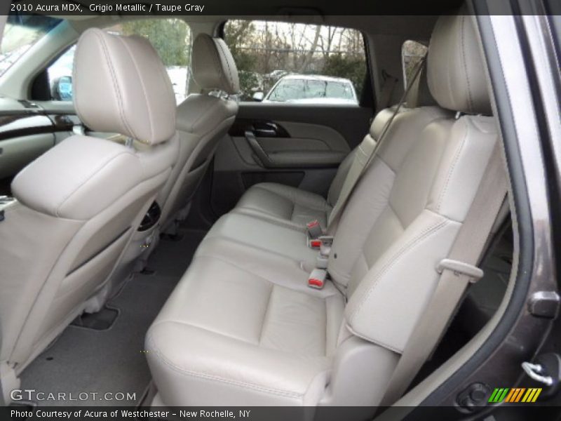 Grigio Metallic / Taupe Gray 2010 Acura MDX