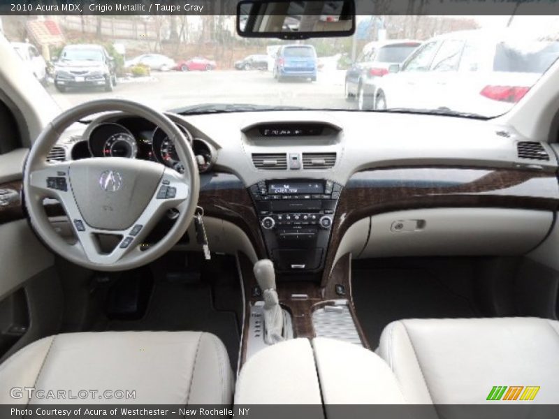 Grigio Metallic / Taupe Gray 2010 Acura MDX
