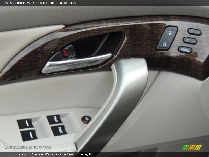 Grigio Metallic / Taupe Gray 2010 Acura MDX