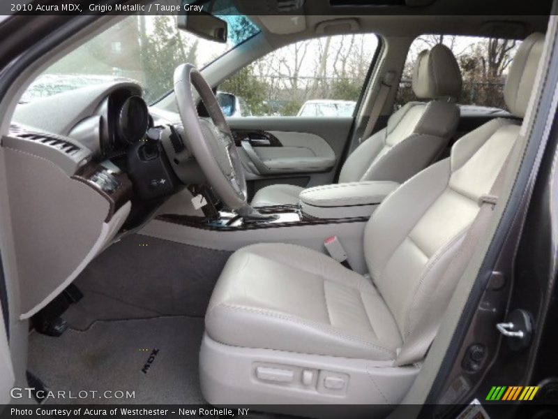 Grigio Metallic / Taupe Gray 2010 Acura MDX