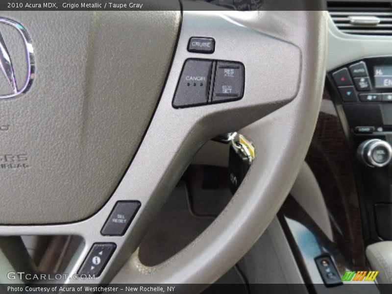 Grigio Metallic / Taupe Gray 2010 Acura MDX