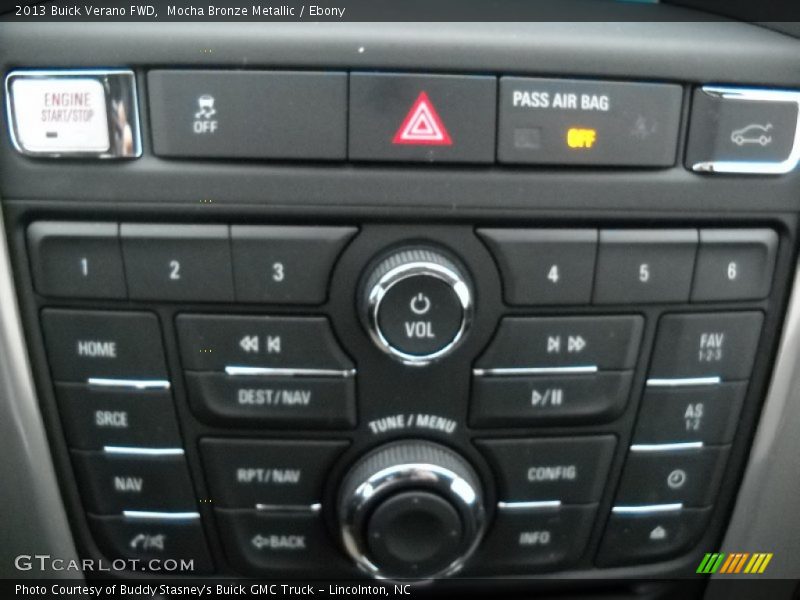 Mocha Bronze Metallic / Ebony 2013 Buick Verano FWD