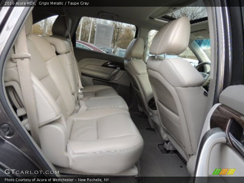 Grigio Metallic / Taupe Gray 2010 Acura MDX