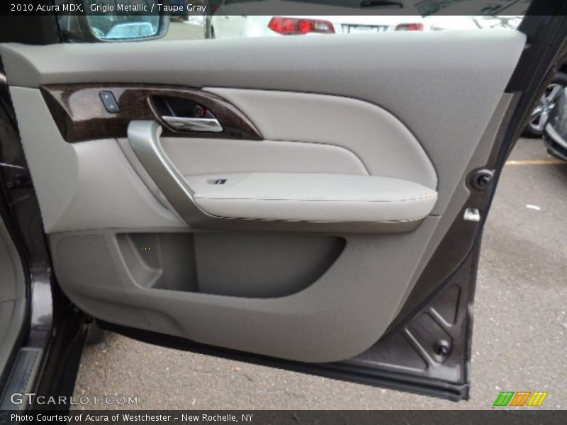 Grigio Metallic / Taupe Gray 2010 Acura MDX