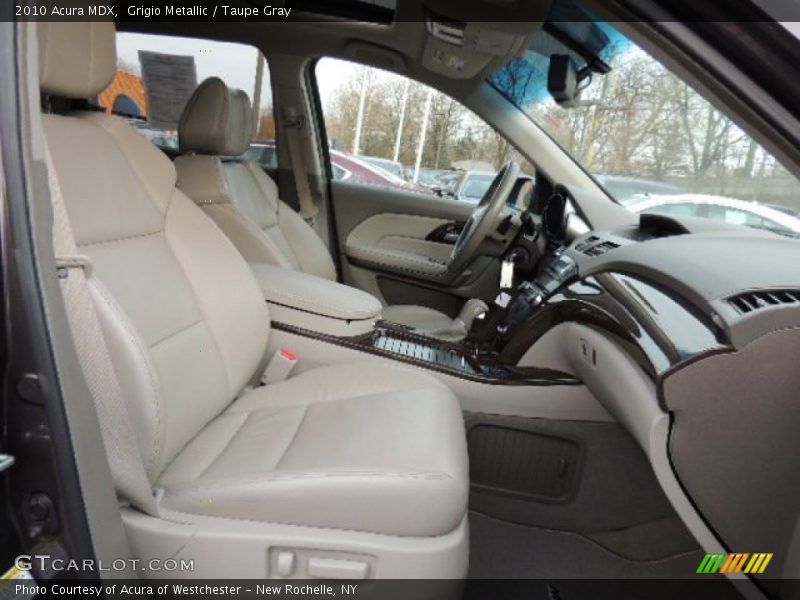 Grigio Metallic / Taupe Gray 2010 Acura MDX
