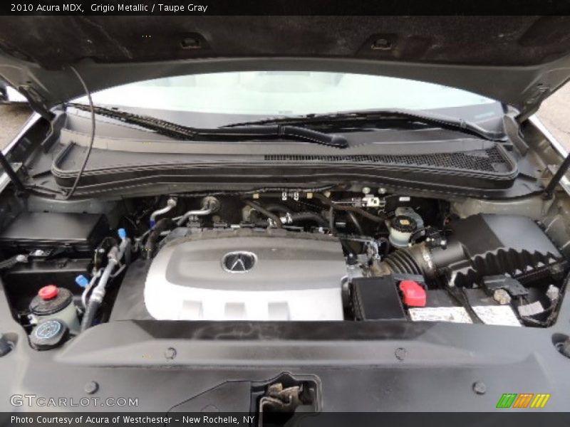 Grigio Metallic / Taupe Gray 2010 Acura MDX