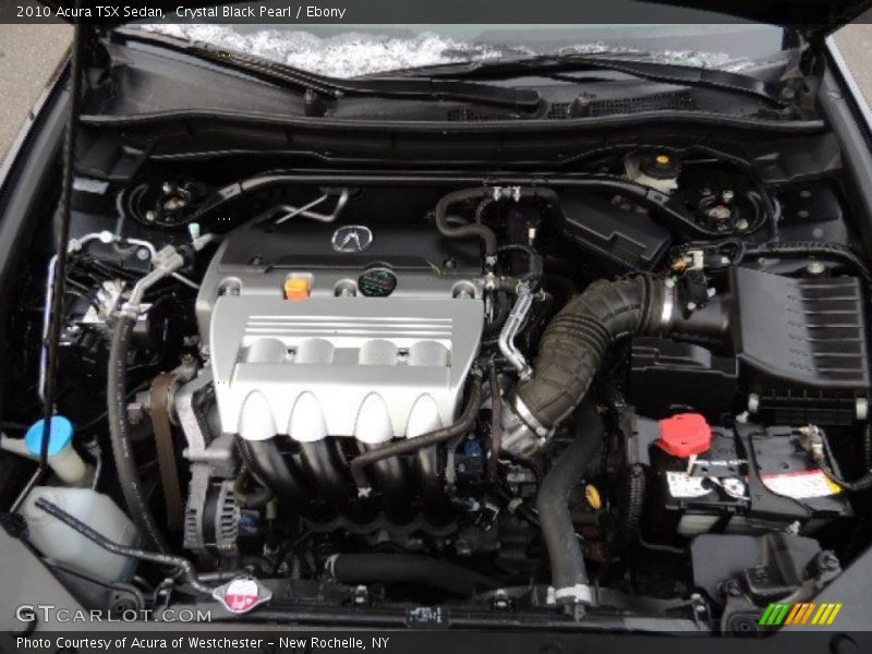 Crystal Black Pearl / Ebony 2010 Acura TSX Sedan
