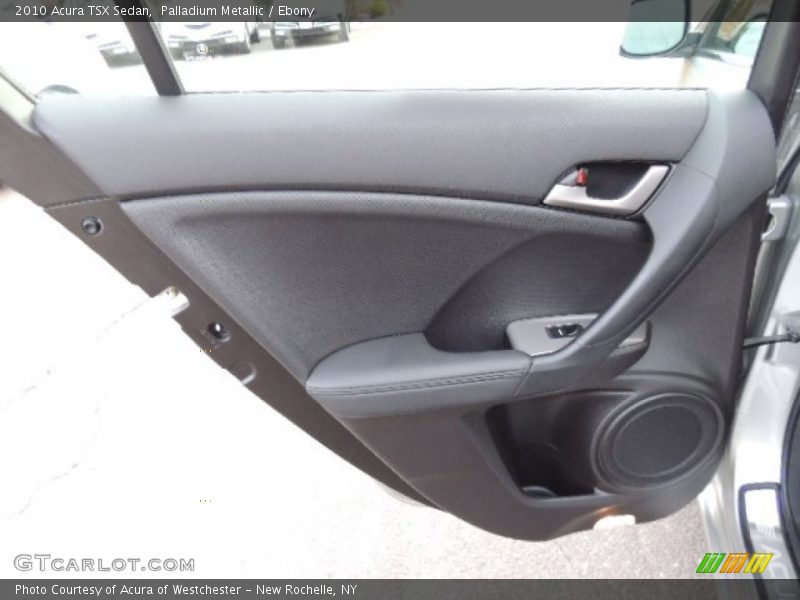 Palladium Metallic / Ebony 2010 Acura TSX Sedan