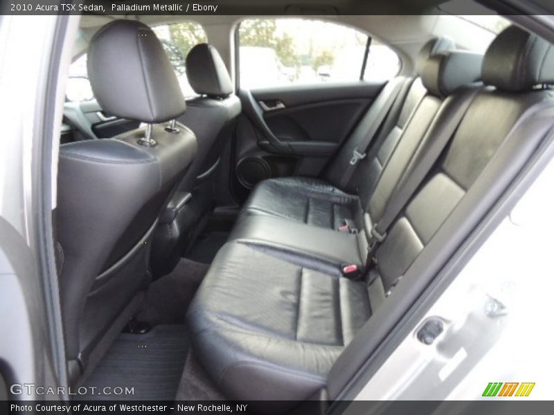 Palladium Metallic / Ebony 2010 Acura TSX Sedan
