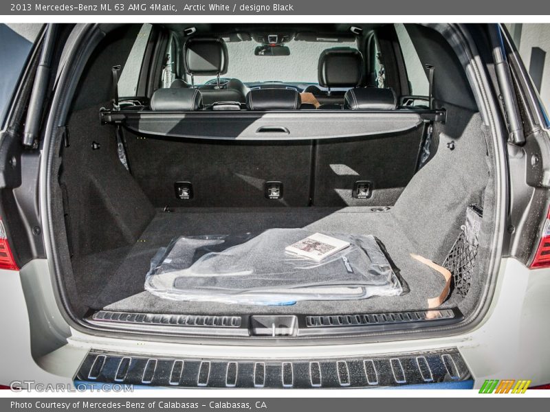  2013 ML 63 AMG 4Matic Trunk