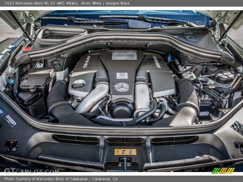  2013 ML 63 AMG 4Matic Engine - 5.5 Liter AMG DI biturbo DOHC 32-Valve VVT V8