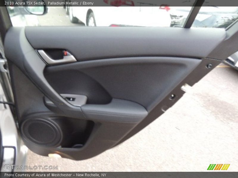 Palladium Metallic / Ebony 2010 Acura TSX Sedan