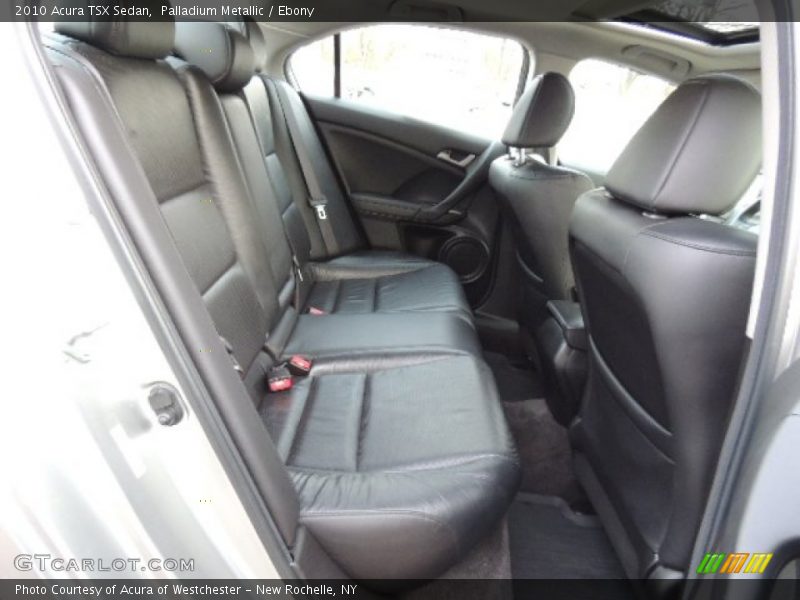 Palladium Metallic / Ebony 2010 Acura TSX Sedan