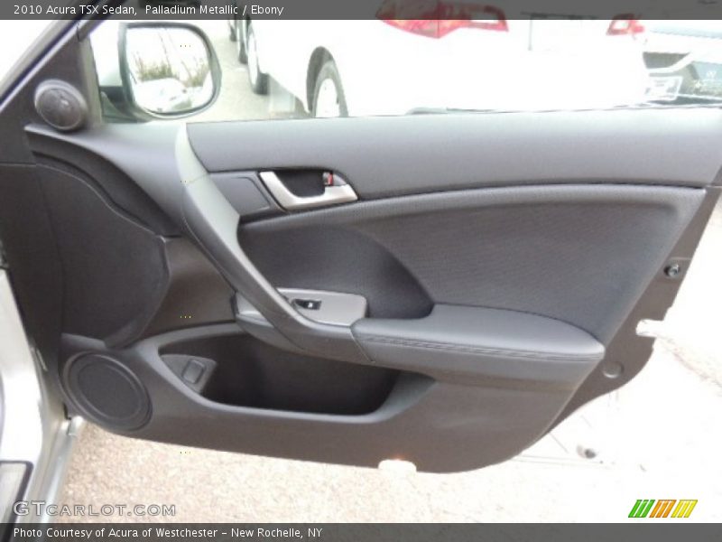 Palladium Metallic / Ebony 2010 Acura TSX Sedan