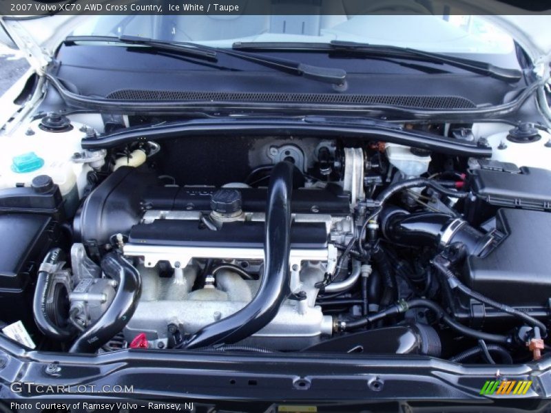  2007 XC70 AWD Cross Country Engine - 2.5 Liter Turbocharged DOHC 20-Valve 5 Cylinder