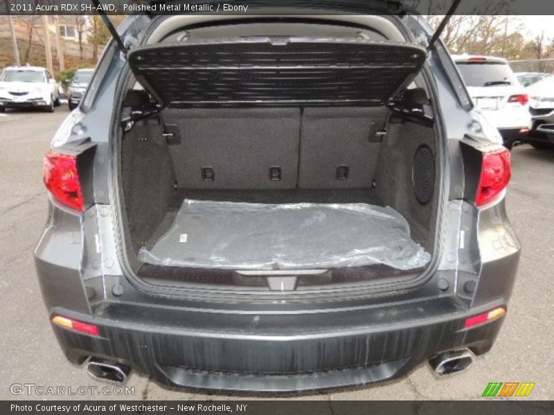 Polished Metal Metallic / Ebony 2011 Acura RDX SH-AWD