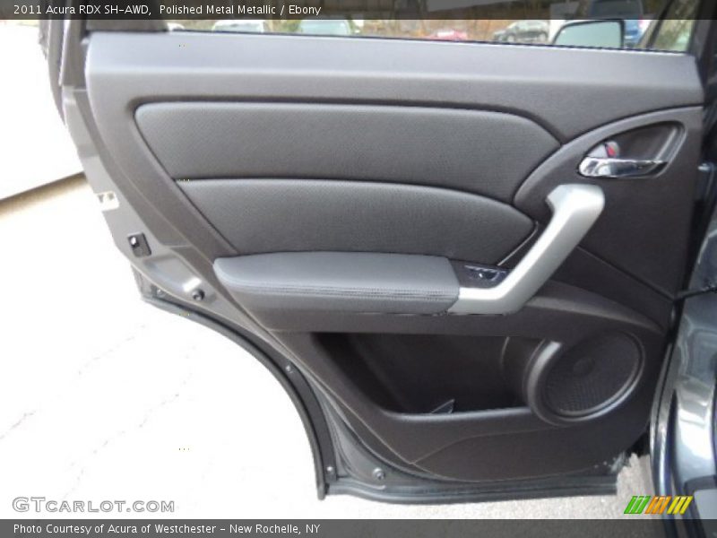 Polished Metal Metallic / Ebony 2011 Acura RDX SH-AWD