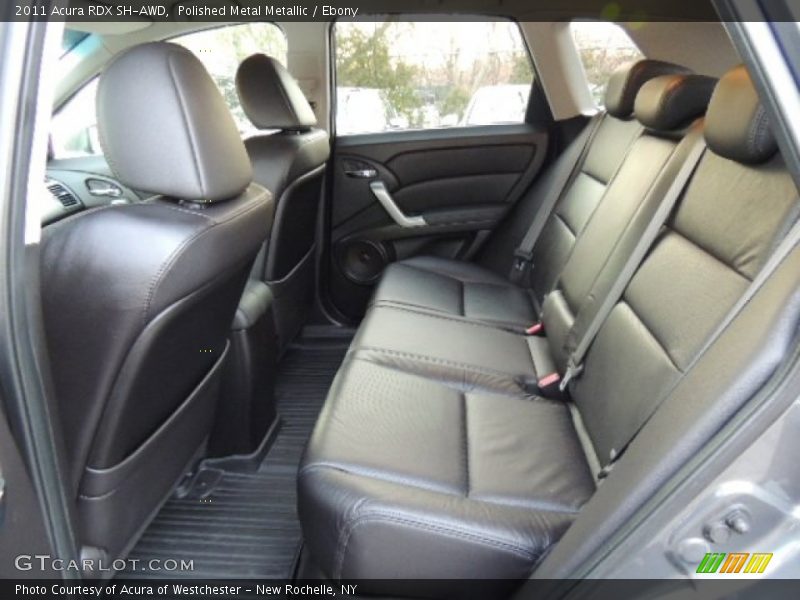 Polished Metal Metallic / Ebony 2011 Acura RDX SH-AWD