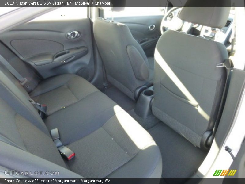 Brilliant Silver / Charcoal 2013 Nissan Versa 1.6 SV Sedan