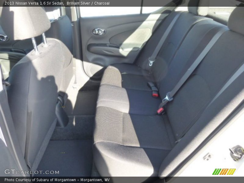 Brilliant Silver / Charcoal 2013 Nissan Versa 1.6 SV Sedan