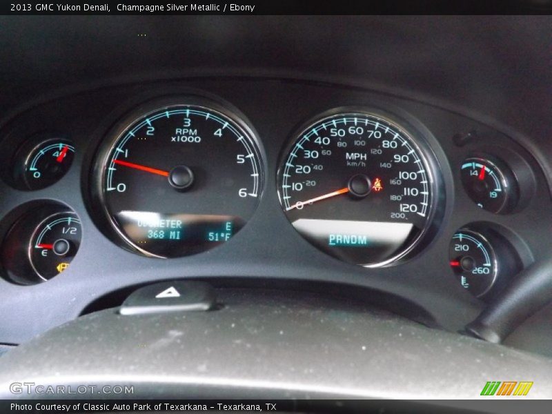  2013 Yukon Denali Denali Gauges