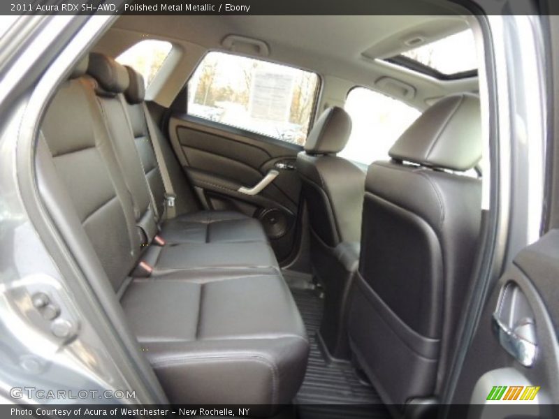 Polished Metal Metallic / Ebony 2011 Acura RDX SH-AWD