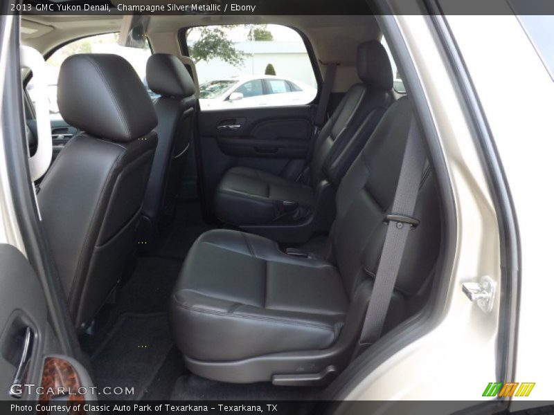 Champagne Silver Metallic / Ebony 2013 GMC Yukon Denali