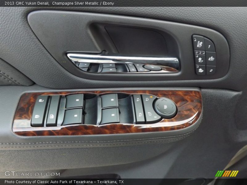 Champagne Silver Metallic / Ebony 2013 GMC Yukon Denali