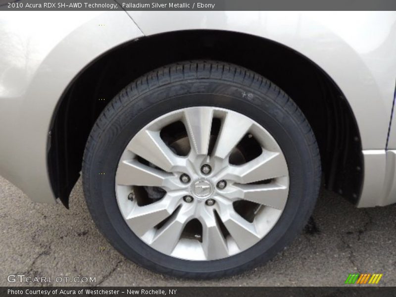 Palladium Silver Metallic / Ebony 2010 Acura RDX SH-AWD Technology