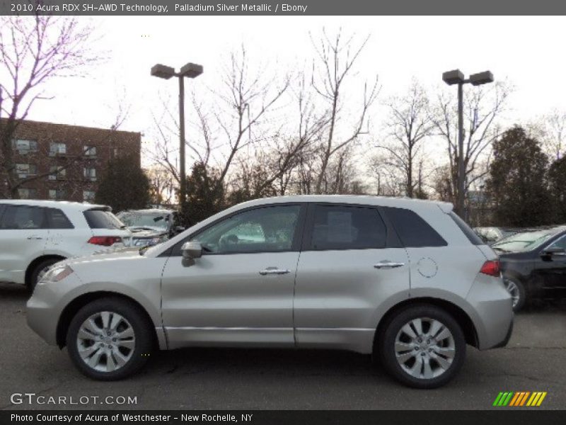 Palladium Silver Metallic / Ebony 2010 Acura RDX SH-AWD Technology