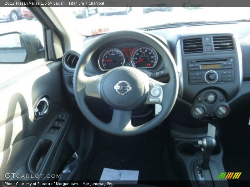 Titanium / Charcoal 2013 Nissan Versa 1.6 SV Sedan