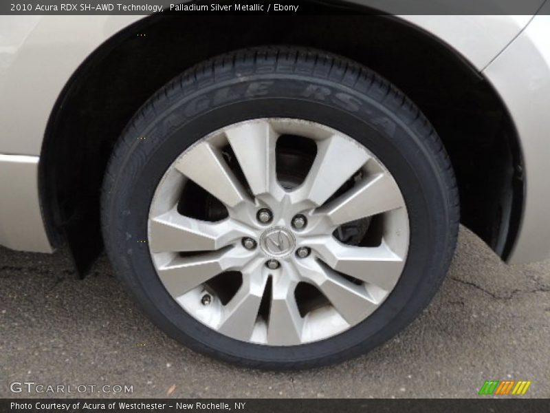 Palladium Silver Metallic / Ebony 2010 Acura RDX SH-AWD Technology