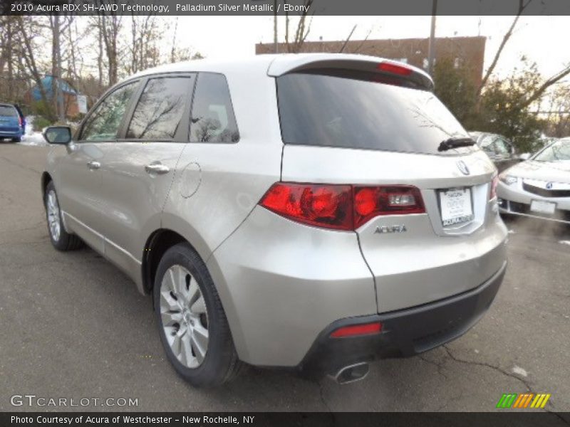 Palladium Silver Metallic / Ebony 2010 Acura RDX SH-AWD Technology