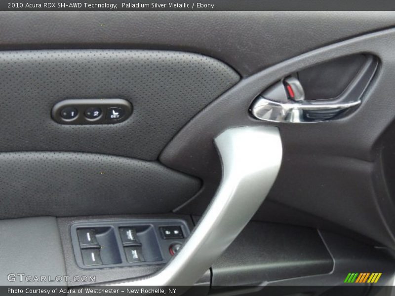 Palladium Silver Metallic / Ebony 2010 Acura RDX SH-AWD Technology