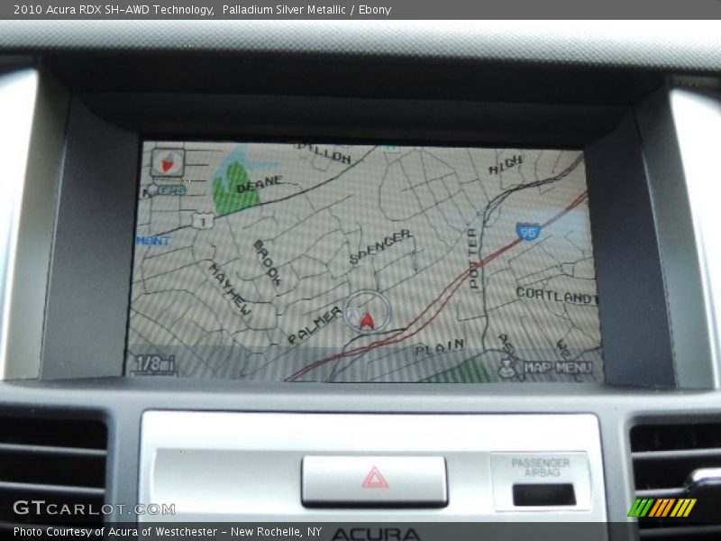 Palladium Silver Metallic / Ebony 2010 Acura RDX SH-AWD Technology