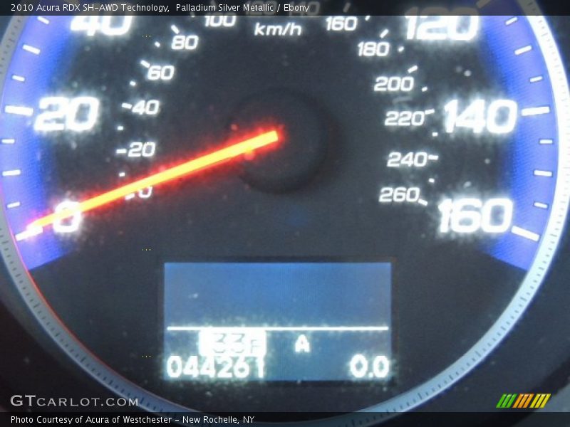 Palladium Silver Metallic / Ebony 2010 Acura RDX SH-AWD Technology