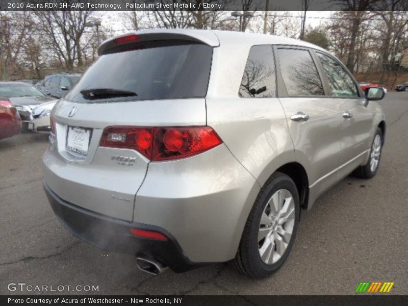 Palladium Silver Metallic / Ebony 2010 Acura RDX SH-AWD Technology