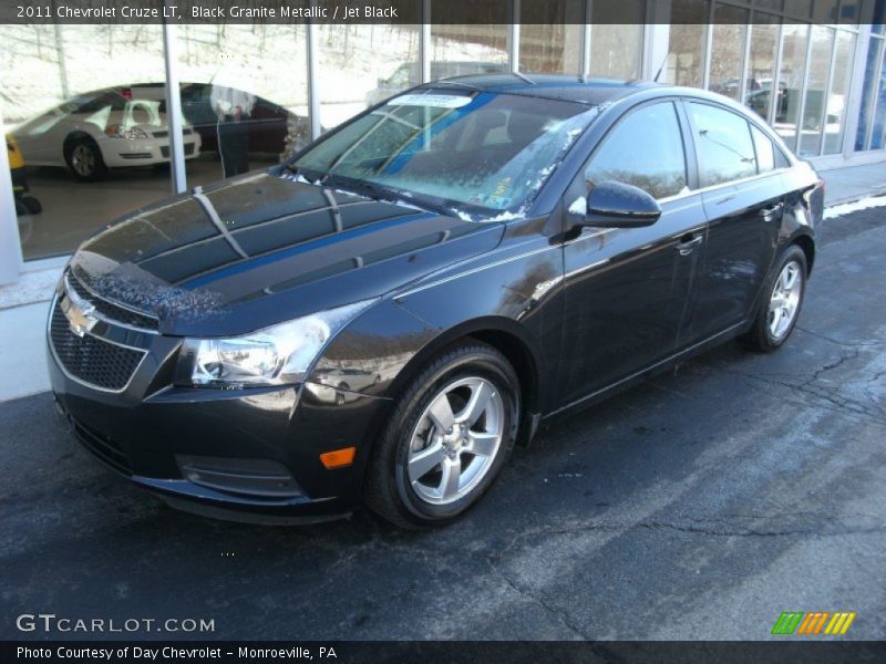 Black Granite Metallic / Jet Black 2011 Chevrolet Cruze LT