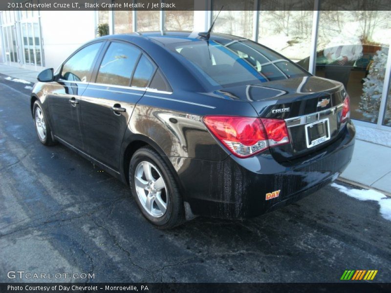 Black Granite Metallic / Jet Black 2011 Chevrolet Cruze LT